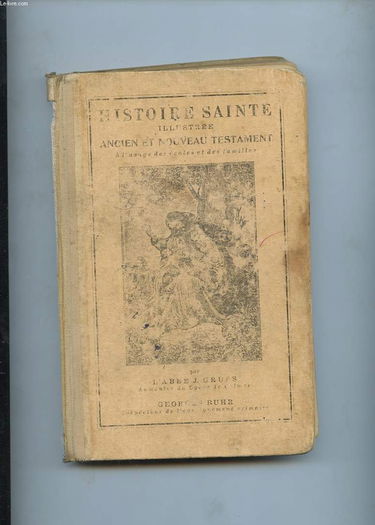 HISTOIRE SAINTE ILLUSTREE. ANCIEN ET NOUVEAU TESTAMENT A L'USAGE DES ECOLES ET DES FAMILLES
