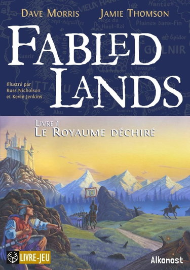 Couverture de Fabled Lands 1 : Le Royaume déchiré: Le Royaume déchiré