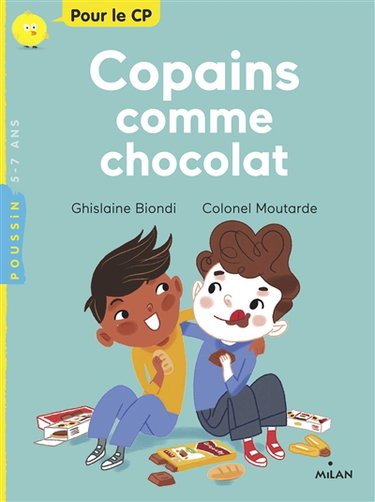 Couverture de Copains comme chocolat par Ghislaine Biondi