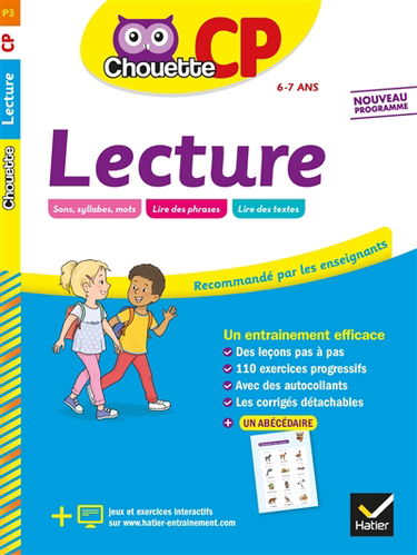 Lecture CP, 6-7 ans : nouveau programme