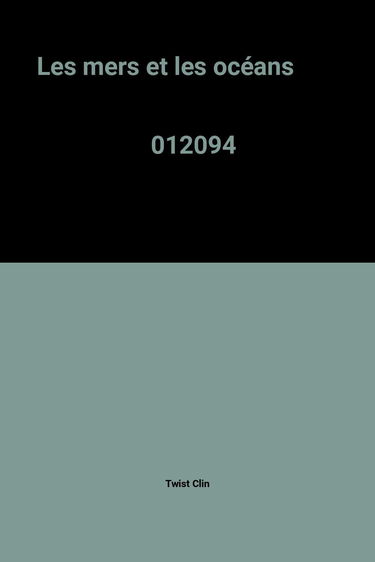 Les Mers et les océans