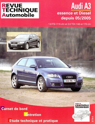 Rta B715.5 AUDI A3 Dep 05/05 Ess 1.6fsi(115)/d.2.0tdi140/1