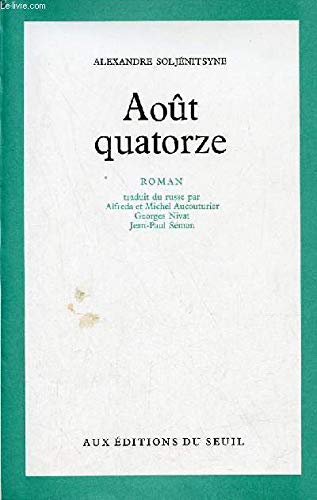 Août quatorze