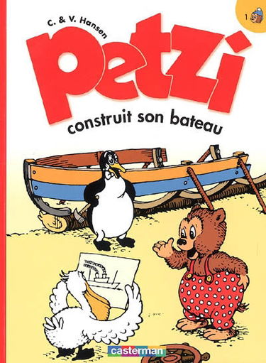 Petzi. Vol. 1. Petzi construit son bateau