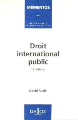 Droit international public