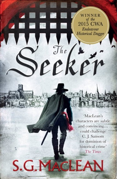Couverture de The Seeker: the first in a captivating spy thriller series set in 17th century London