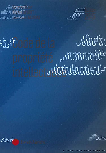 Code de la propriété intellectuelle 2015