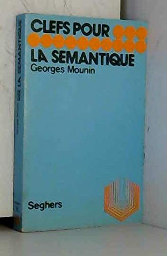 Clefs pour la sémantique