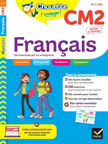 Français CM2, 10-11 ans : conforme au programme