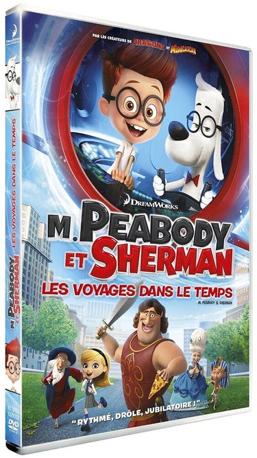 Couverture de M. Peabody et Sherman par Rob Minkoff