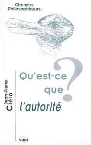 Qu'est-ce que l'autorité ?