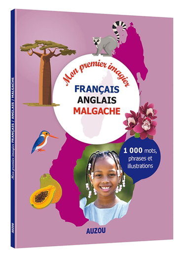Couverture de Mon premier imagier français-anglais-malgache : 1.000 mots, phrases et illustrations