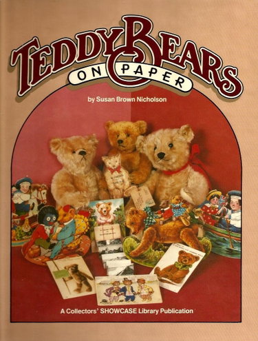 Couverture de Teddy Bears on paper A carefully researched text and price guide about Teddy Bear graphics on antique paper items
