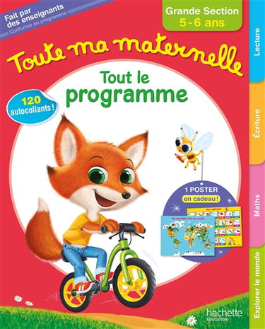 Toute ma maternelle, grande section, 5-6 ans : tout le programme