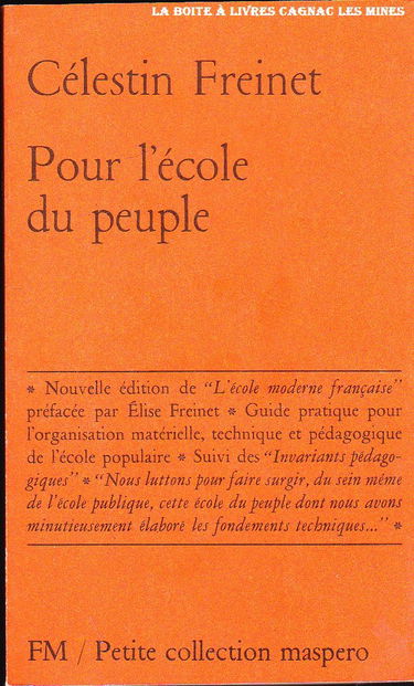Pour l'école du peuple
