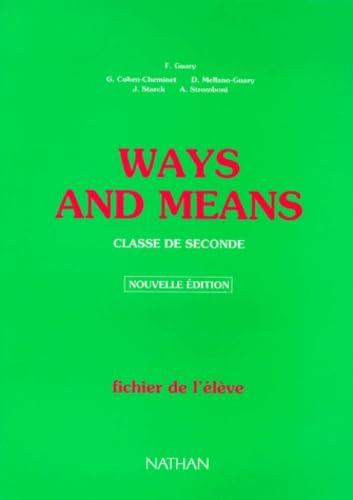 Ways and Means, seconde, travaux dirigés, édition 1990