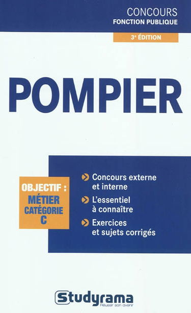 Pompier : objectif métier, catégorie C