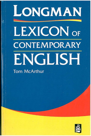 Couverture de Longman lexicon of contemporary English