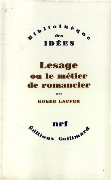 Lesage ou le Métier de romancier