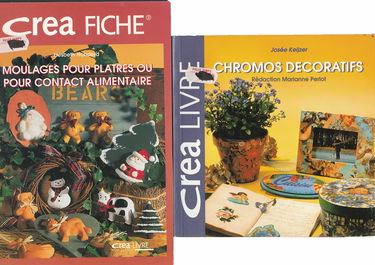 Moulages ornementaux en plâtre (Crea livre)