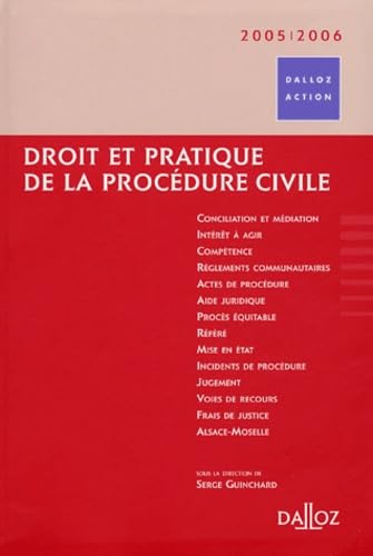 Droit et pratique de la procédure civile 2004