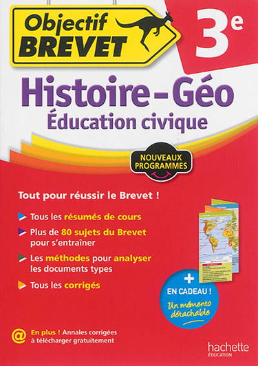 L'épreuve d'histoire-géo, éducation civique 3e