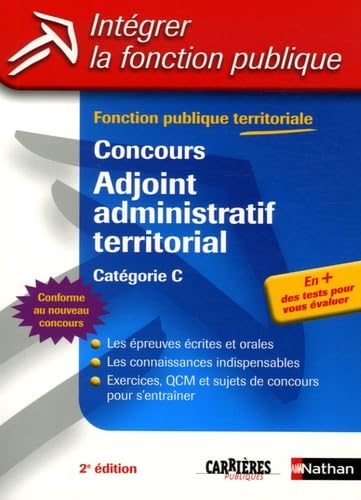 Concours adjoint administratif territorial : catégorie C