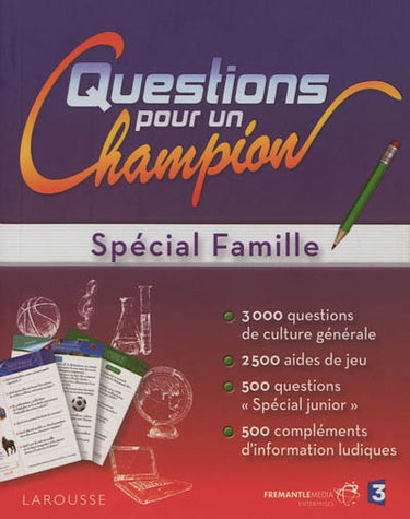 Questions pour un champion : spécial famille