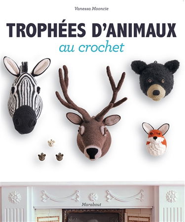 Trophées d'animaux au crochet