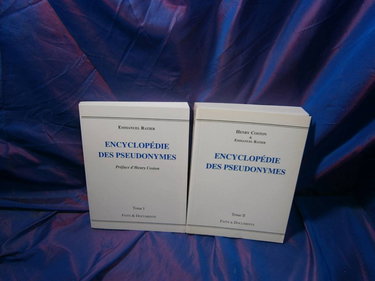 Encyclopédie des pseudonymes. Vol. 1