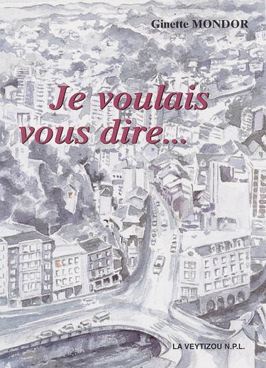 Je voulais vous dire...