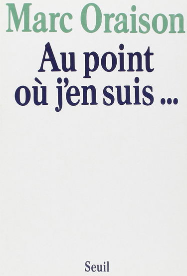 Au point où j'en suis