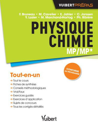 Physique chimie MP, MP* : tout-en-un