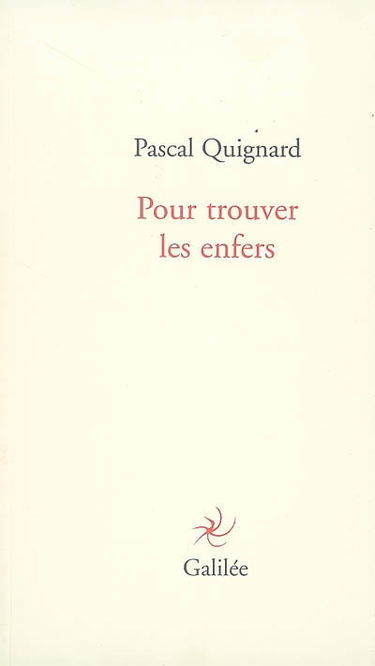 Pour trouver les enfers