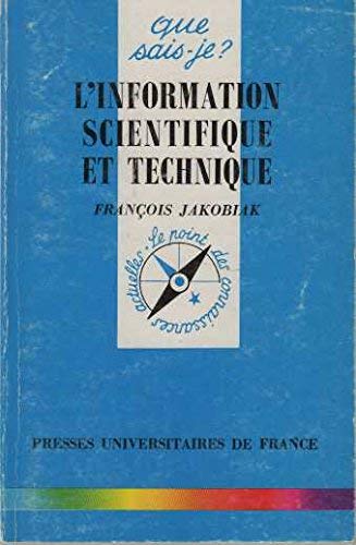 L'information scientifique et technique