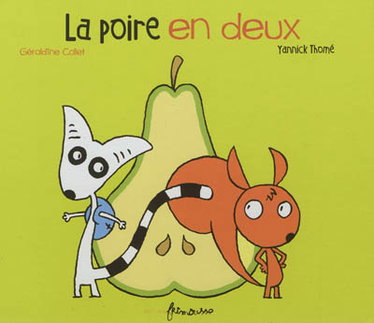 Couverture de La poire en deux