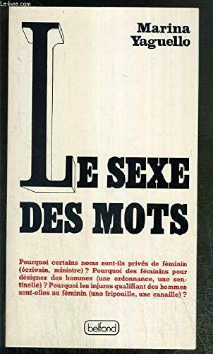 Le Sexe des mots