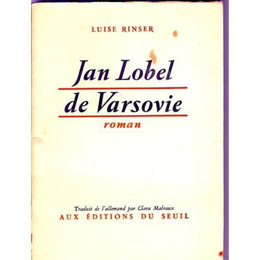 Couverture de Jan Lobel de Varsovie