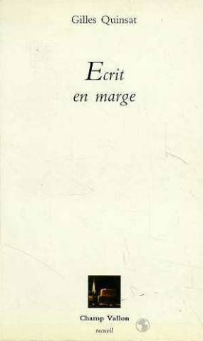 Ecrit en marge