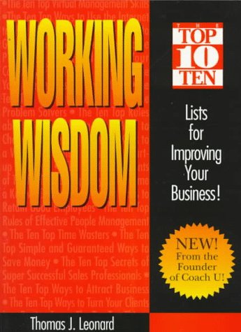 Couverture de Working Wisdom: Top 10 Lists for Improving Your Business