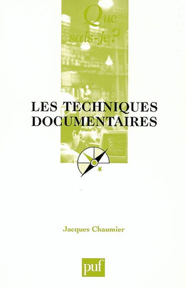 Les techniques documentaires