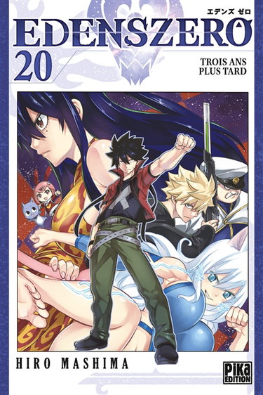 Couverture de Edens Zero. Vol. 20. Trois ans plus tard