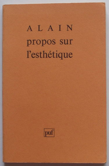 PROPOS SUR L'ESTHETIQUE