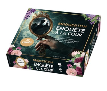 Couverture de Bridgerton : Enquête à la cour : Résolvez les énigmes et dévoilez les potins de la haute société !