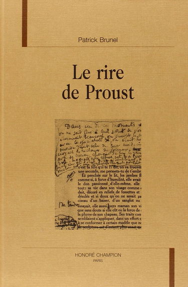 Le rire de Proust