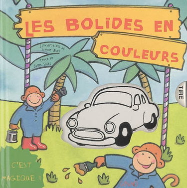 Couverture de Les bolides en couleurs