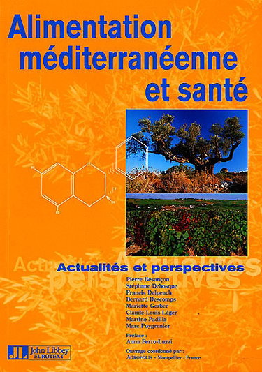 Couverture de Alimentation méditerranéenne et santé : actualités et perspectives