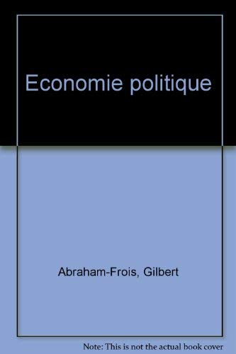 Économie politique