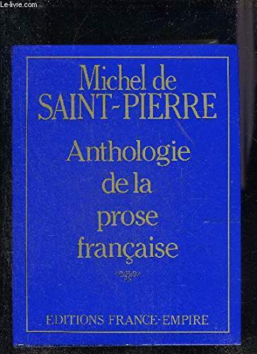 Anthologie de la prose française