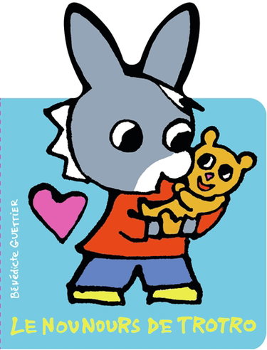 Couverture de L'âne Trotro. Le nounours de Trotro par Bénédicte Guettier